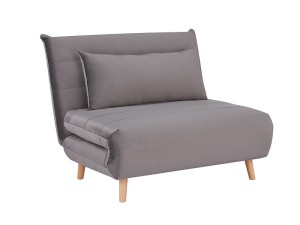 FOTEL SPIKE VELVET SZARY TAP. 139/BUK