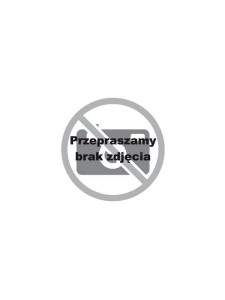VIOLETTA 160 cm łóżko biały / czarny (3p=1szt) ze stelażem