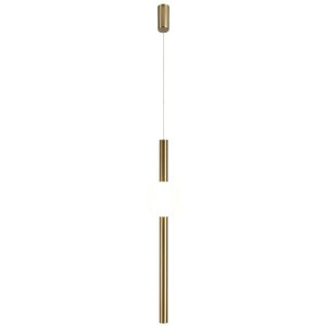 Lampa wisząca O-LINE LED 63 cm mosiądz