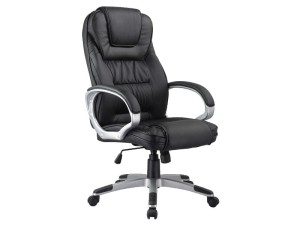 FOTEL OBROTOWY Q-031 CZARNY