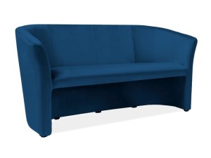 SOFA TM-3 VELVET GRANATOWY BLUVEL 86 / WENGE