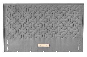 MODULO W2 łóżko 160 - wezgłowie popiel tap. Monolith 85 (1p=1szt)