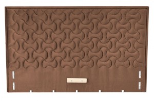 MODULO W2 łóżko 160 - wezgłowie beżowy tap. Monolith 09 (1p=1szt)