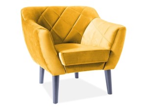 FOTEL KARO 1 VELVET CURRY BLUVEL 68 / BUK