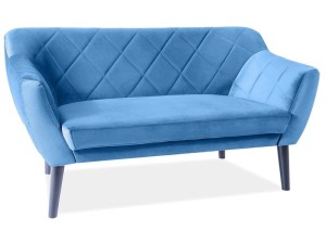 SOFA  KARO 2 VELVET CIEMNY BEŻ BLUVEL 40 / BUK