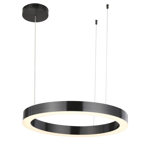 Lampa wisząca CIRCLE 100 LED tytanowa 100 cm
