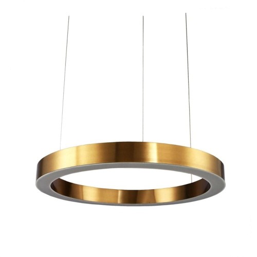 Lampa wisząca CIRCLE 100 LED tytanowa 100 cm