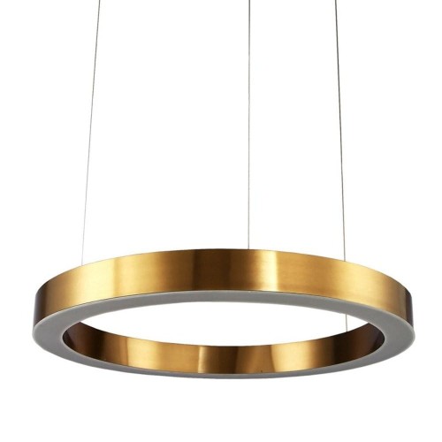Lampa wisząca CIRCLE 100 LED tytanowa 100 cm