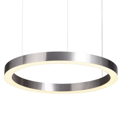 Lampa wisząca CIRCLE 100 LED tytanowa 100 cm