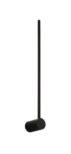 Lampa ścienna SPARO czarna 60 cm