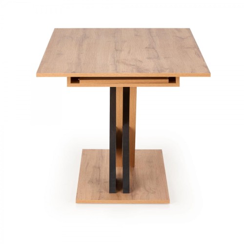 XARELTO stół rozkładany dąb wotan - czarny (2p=1szt)