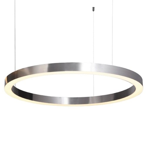 Lampa wisząca CIRCLE 100 LED tytanowa 100 cm