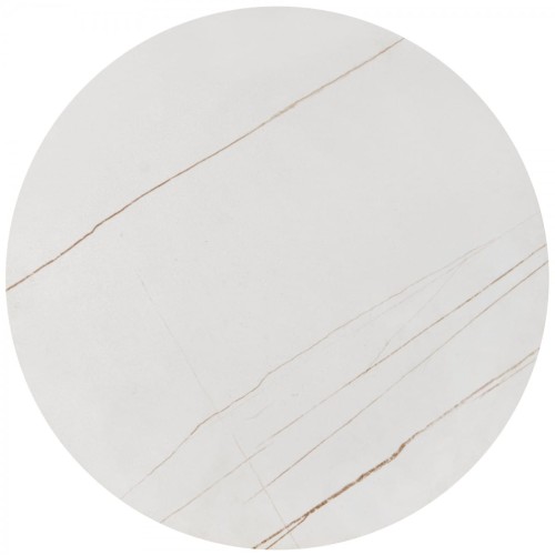 FATIMA zestaw 2 ław, biały marmur / złoty (1p=1szt)