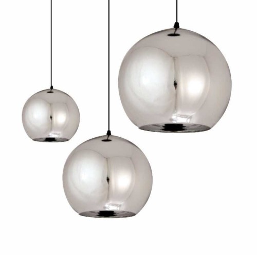 Lampa wisząca MIRROR GLOW - L chrom 40 cm