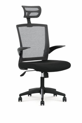 VALOR fotel pracowniczy czarno / popielaty