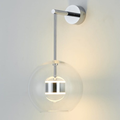 Lampa ścienna BUBBLES -1WL LED chrom 3000 K