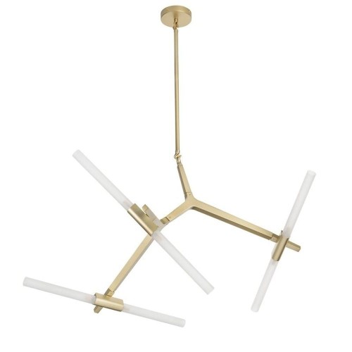 Lampa wisząca STICKS-6 czarna