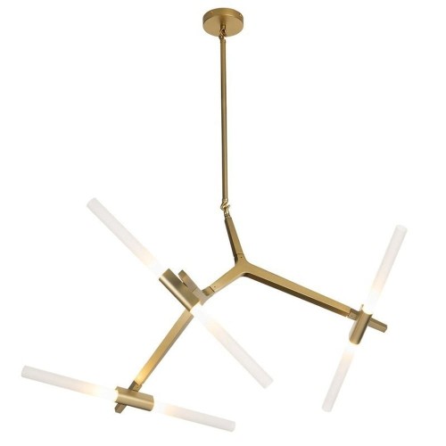 Lampa wisząca STICKS-6 czarna