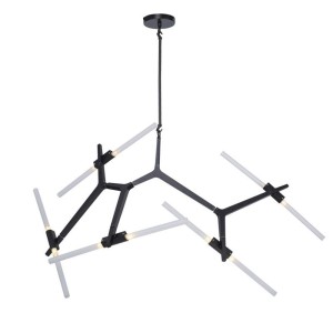 Lampa wisząca STICKS-10 złota