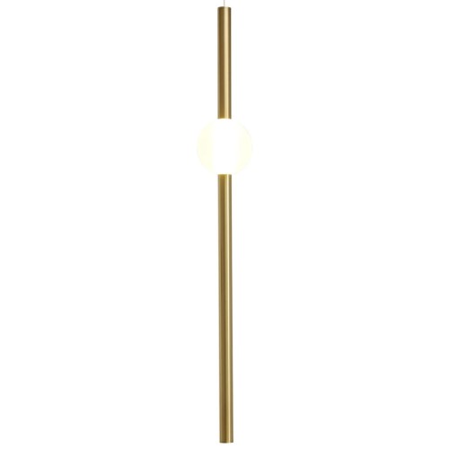 Lampa wisząca O-LINE LED 93 cm mosiądz