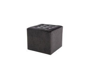 PUF LORI VELVET CZARNY BLUVEL 19