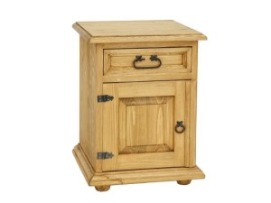 SZAFKA NOCNA ET-003 VELVET RÓŻ ANTYCZNY BLUVEL 52