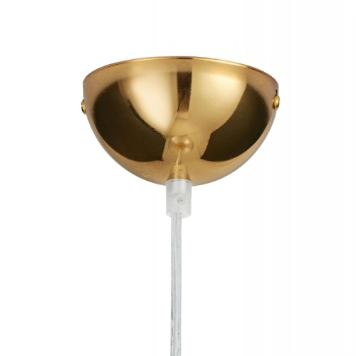 Lampa wisząca TONDA złota 25 cm