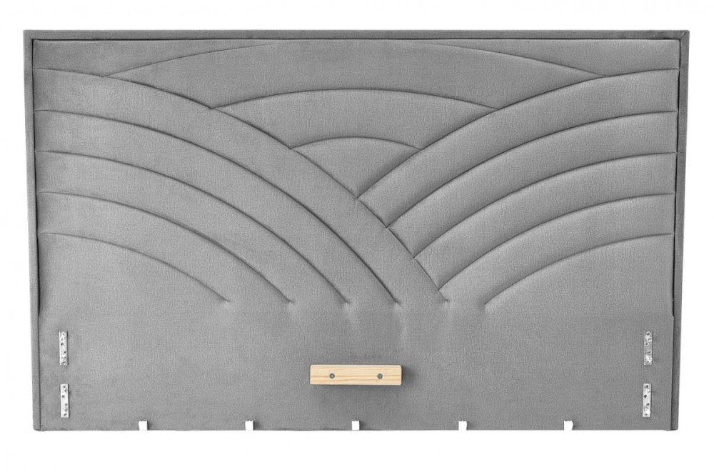 MODULO W3 łóżko 160 - wezgłowie popiel tap. Monolith 85 (1p=1szt)