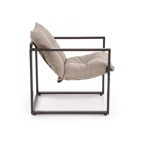SHARK zestaw ogrodowy ( sofa + fotel 2x + ława ), ciemny brąz / cappuccino (1p=1szt)