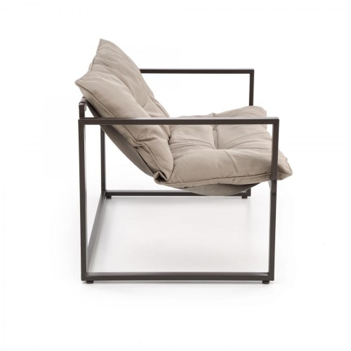 SHARK zestaw ogrodowy ( sofa + fotel 2x + ława ), ciemny brąz / cappuccino (1p=1szt)