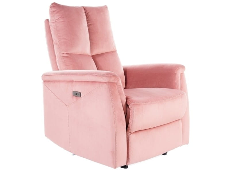 FOTEL ROZKŁADANY SPENCER 1 VELVET SZARY BLUVEL 14