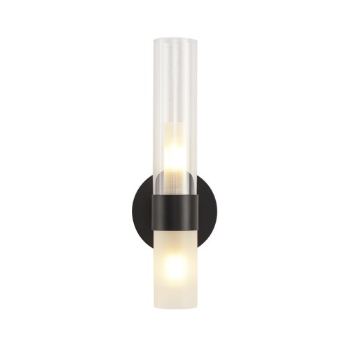 Lampa ścienna CANDELA złota 31 cm