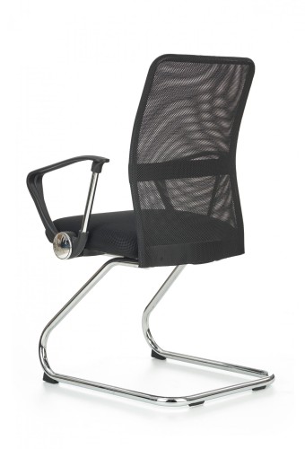 VIRE SKID fotel pracowniczy czarny