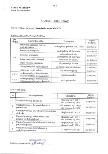 MASON fotel gabinetowy czarny (1p=1szt)