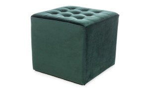 PUF LORI VELVET  ZIELONY BLUVEL 78