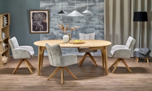 MAGNUS stół rozkładany dąb naturalny matowy (2p=1szt)