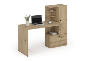 HOBAS biurko, dąb artisan (2p=1szt)