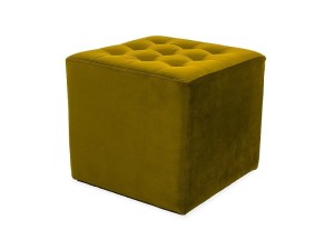 PUF LORI VELVET CURRY BLUVEL 68