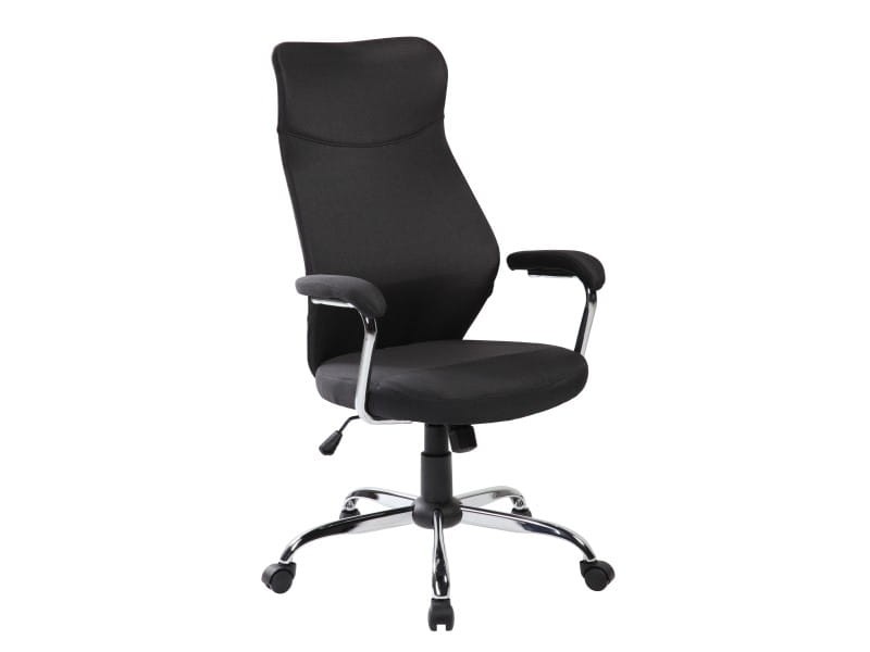 FOTEL OBROTOWY Q-319 CZARNY