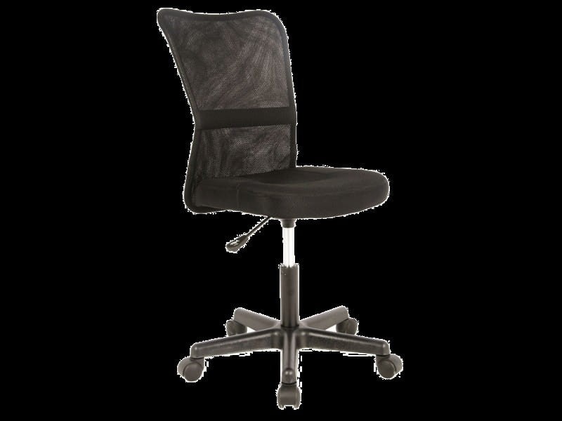 FOTEL OBROTOWY Q-121 CZARNY