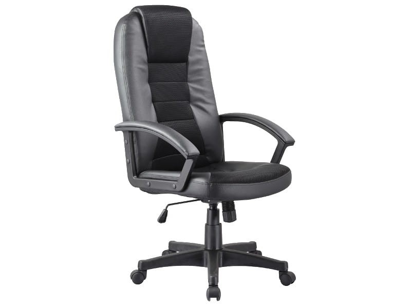 FOTEL OBROTOWY Q-019 CZARNY