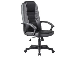 FOTEL OBROTOWY Q-019 CZARNY